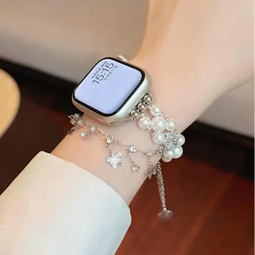 LAOJIA Ремень Совместимость с Apple Материал бусины