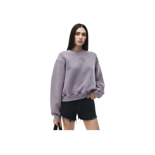 Alexander Wang SS24 Свитшот Женский Лаванда