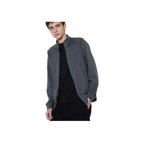 UNIQLO Быстросохнущая одежда с защитой от ультрафиолета унисекс темно-серый