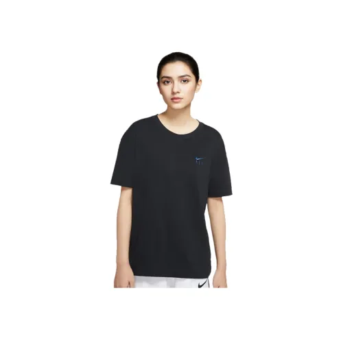 Nike Комплект с короткими рукавами T-рубашка Женская Черный
