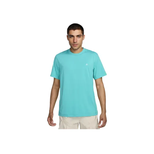 Nike Dri Fit ADV UV SHORT SLEEVE TOP T Рубашка Мужская Зеленая