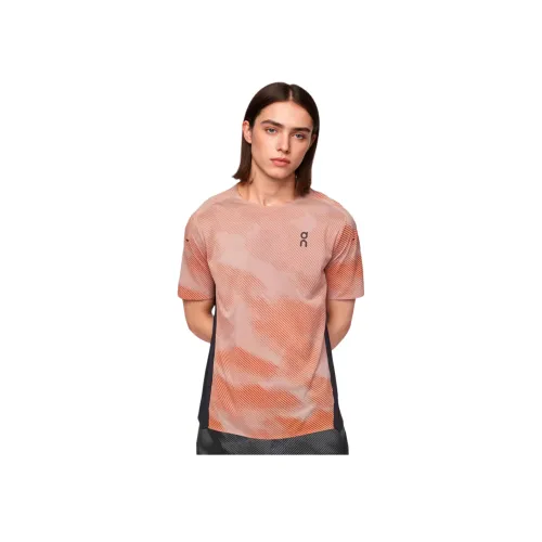 On LumosPerformance T Lumos T Рубашка Мужская Wood Розово-коричневый Черный