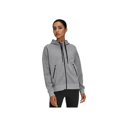 On Zipped Hoodie Hoodie Women's Gray On Zipped Толстовка Толстовка Женская Серый