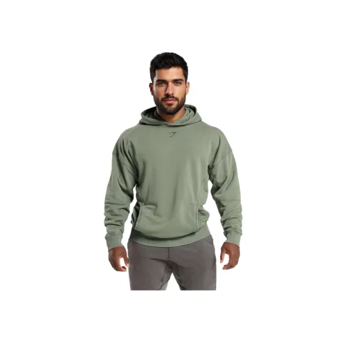 GYMSHARK Heritage Sweatshirt Мужской Nightfall Green