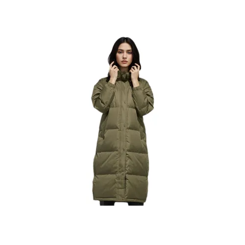 Adidas Оригинальный Хаки Коричневый Женские Пуховики