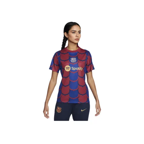 nike F.C. Барселона ACADEMY Pro Футбол Джерси Женские Темно-королевский синий