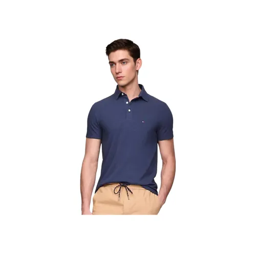 Tommy Hilfiger Polo Мужское Темно-синий