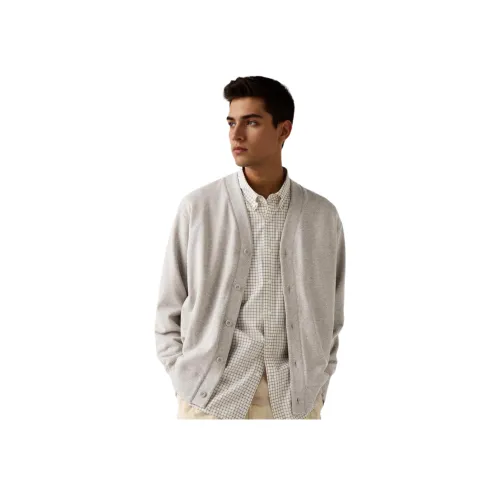 UNIQLO Бежевый Мужской Трикотаж