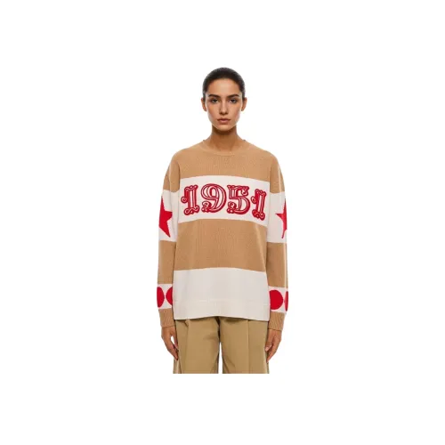 MaxMara Бежевые Женские Свитеры