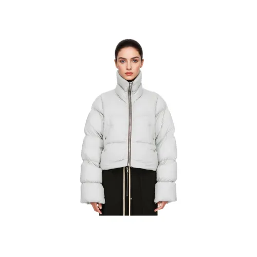 Rick Owens RO FW24 Down Jacket Women's Light Blue