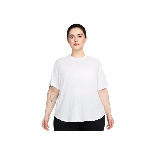 nike Т-рубашка с рукавом-трубкой женская белая черная