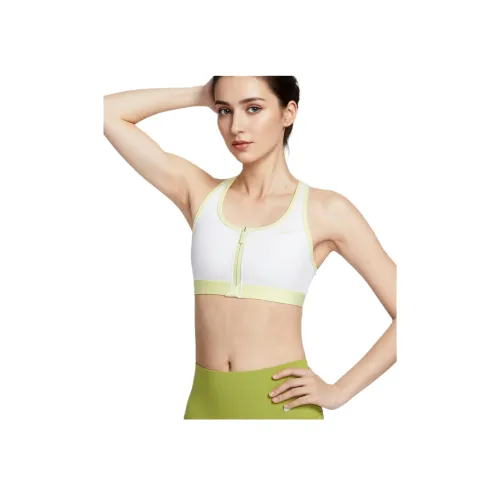 Nike Swoosh Спортивное белье Женское Белое Активный Оранжевый Синий