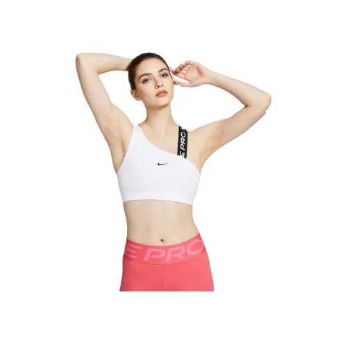 Nike Pro Swoosh Asymmetrical Спортивное белье Женское Белое