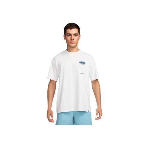 Nike Dri Fit T-Shirt Мужская Горная PEAK Белый