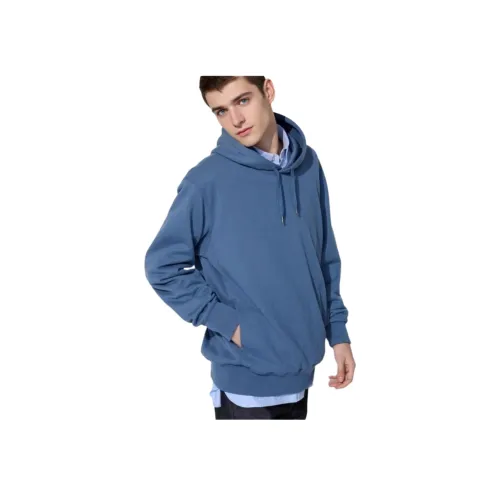 UNIQLO Синий Мужской Свитшот