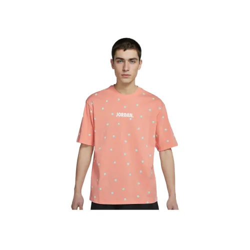 Джордан Розовый Мужской T-Рубашки