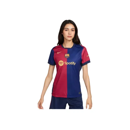 Nike Dri Fit Ретро Футбольные Джерси Женские Темно-Королевский Синий