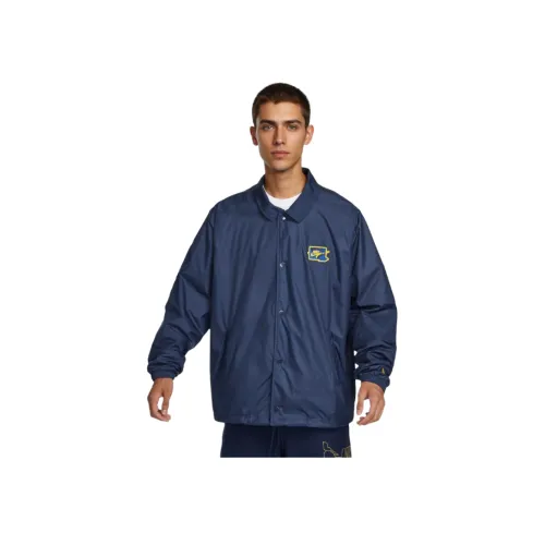 Nike Club Куртки и Пальто Мужской Полночь Морской Синий