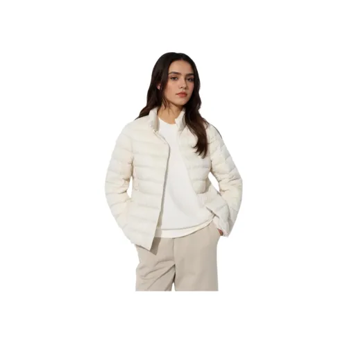 UNIQLO Пуховик Женский Айвори