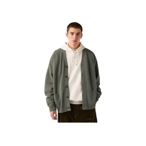 UNIQLO Свитер Унисекс Темно-оливковый