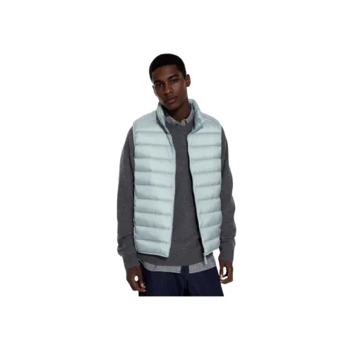 UNIQLO Светло-серые мужские жилеты