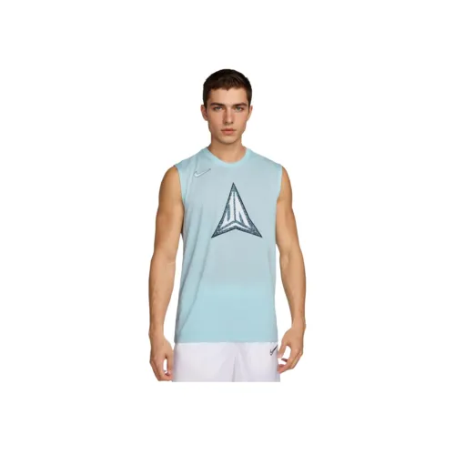 Nike Blue Men's T-Shirts Найк Синий Мужские Футболки