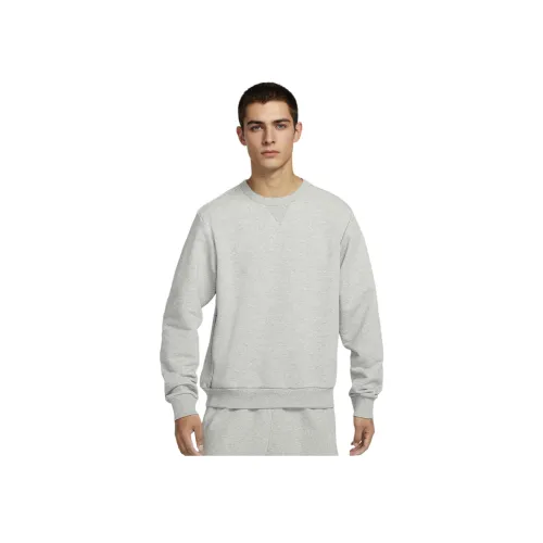 Nike Стандарт ISSUE Dri Fit Толстовка Мужская Серого цвета