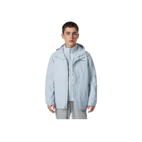 Columbia совместный бренд Поход 24 Осенний Поход Городская жизнь Путешествие Коммутирование Ветрозащитный Термическая ветровка Мужской Синий