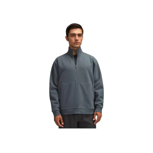 lululemon Steady State SS24 Fleece Одежда Мужская Масляный Синий