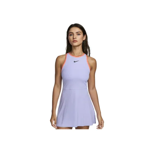 nike Court SlamDri Форма FW24 Без рукавов Платье Женское Фиолетовое Pulse