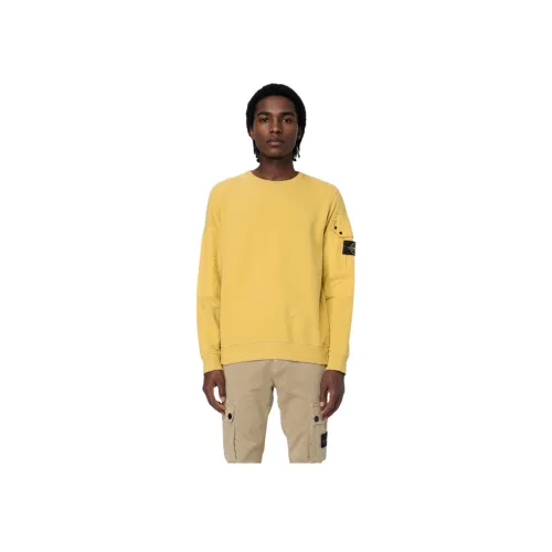 STONE ISLAND Свитшот Унисекс Желтый
