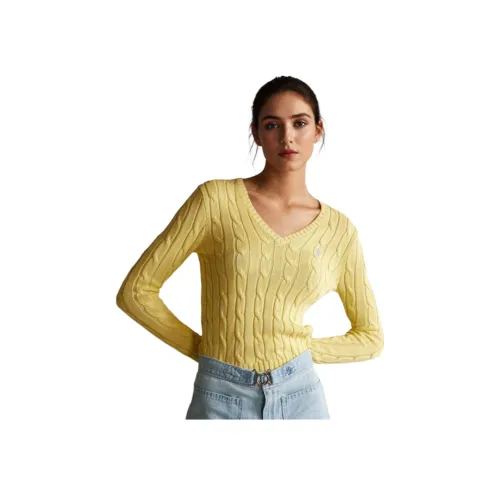Polo Ralph Lauren Трикотаж Женский Желтый