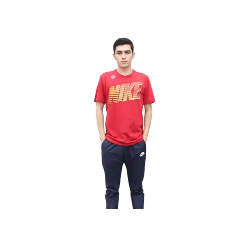 Nike Red Мужская T-рубашка