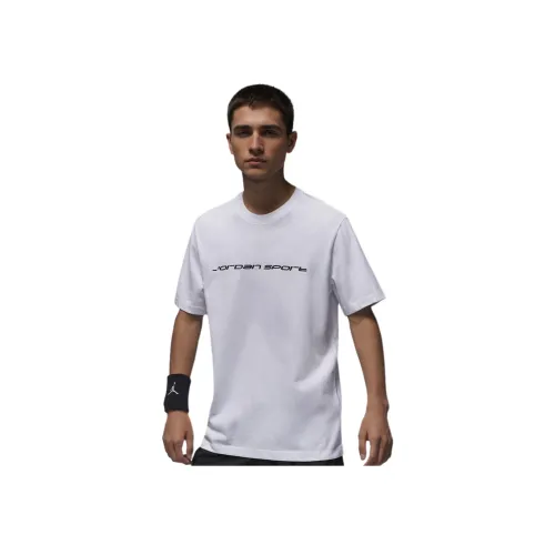 Jordan Sport Dri Fit T-Shirt Мужская Белая