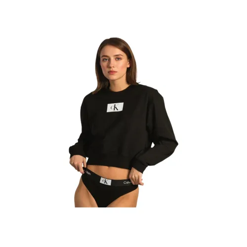 CALVIN KLEIN Толстовка Женская Черная