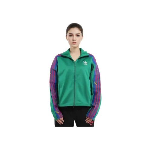 Adidas Originals Куртки и Пальто Женские Зеленые