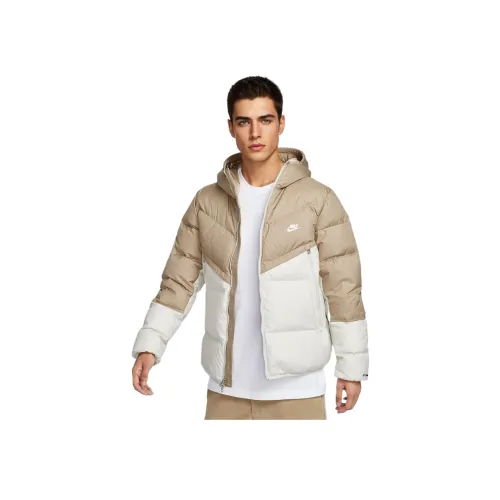 Nike SportswearStorm Стратегия Пуховик Мужской Хаки