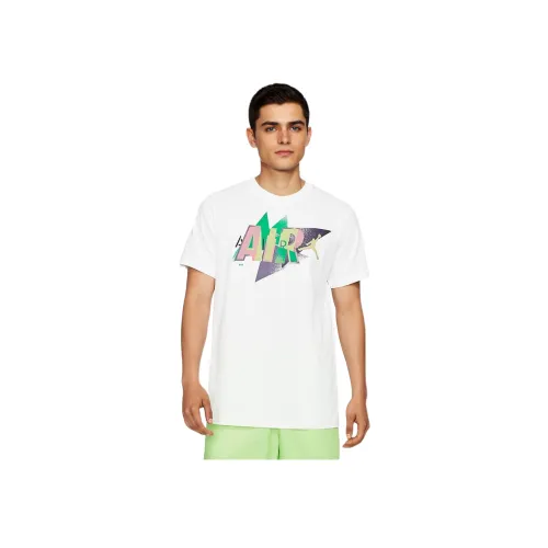 Jordan Air Белый Мужской T-Рубашки