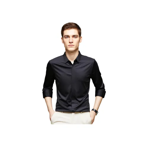 PIERRE CARDIN Рубашка Мужская Бордовая