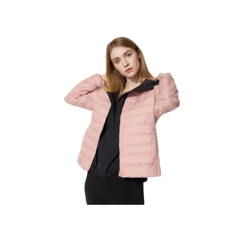 UNIQLO Пуховик Женский Розовый