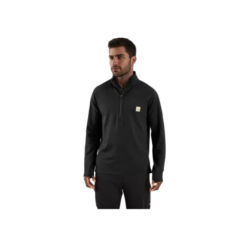 Carhartt 106423 FORCE® Relaxed Fit Средний воротник Полузастежка T Рубашка Relaxed Fit Мужская