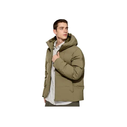 UNIQLO CAMEL Мужские пуховики