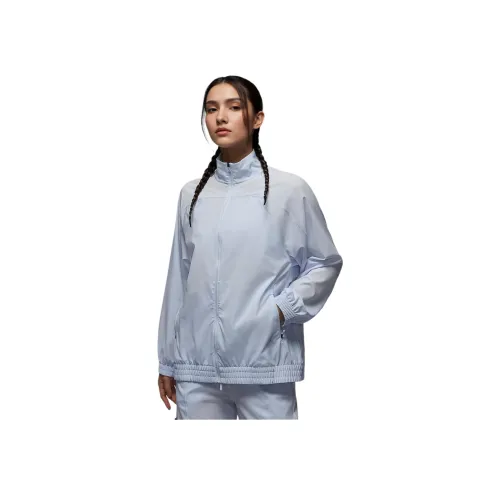 Джордан Nike Jordan Dri Fit Sport Куртка Женская Футбольный Серый Призрачный