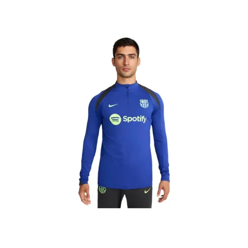 Nike Dri Fit FW24 Strike Third Футбол Джерси Мужской Синий