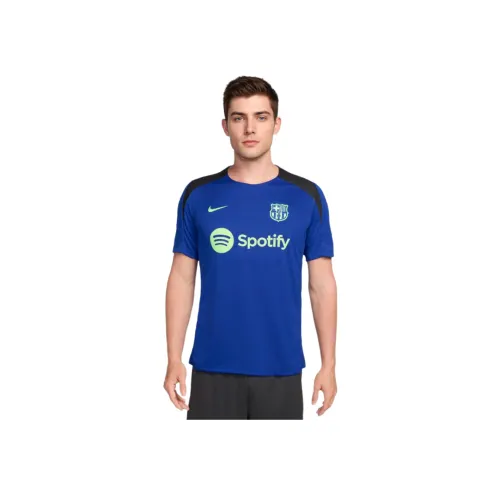 Nike Dri Fit FW24 Strike Third Футбол Джерси Мужской Синий