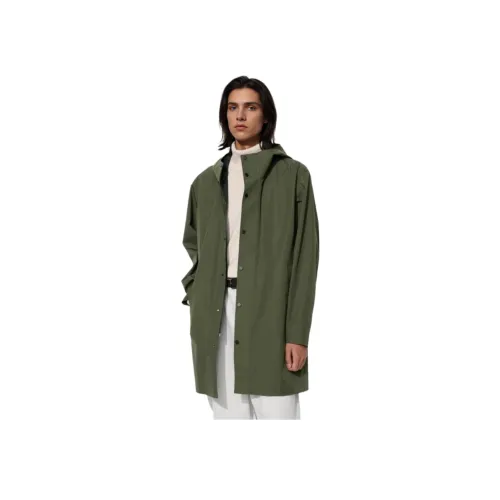 UNIQLO Куртки и Пальто Мужской Оливковый