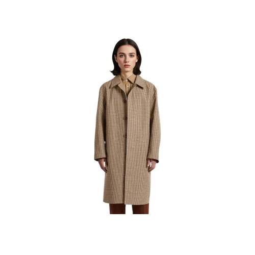 UNIQLO Тренчкот Унисекс Темно-бежевый