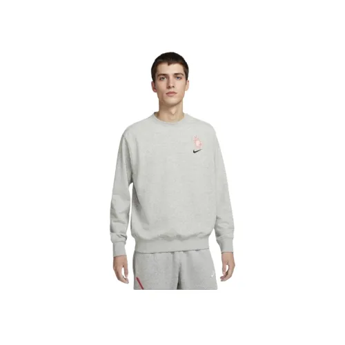 Nike Толстовка Мужская Светло-Серый