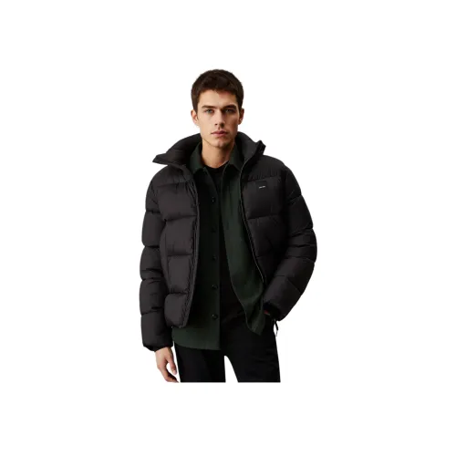 CALVIN KLEIN Хлопковый пуховик европейская версия мужской черный