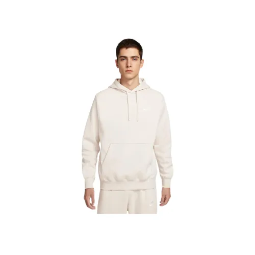 Nike Sportswear Club FW24 Флис Толстовка Мужской Свет Сандаловое дерево Умбра